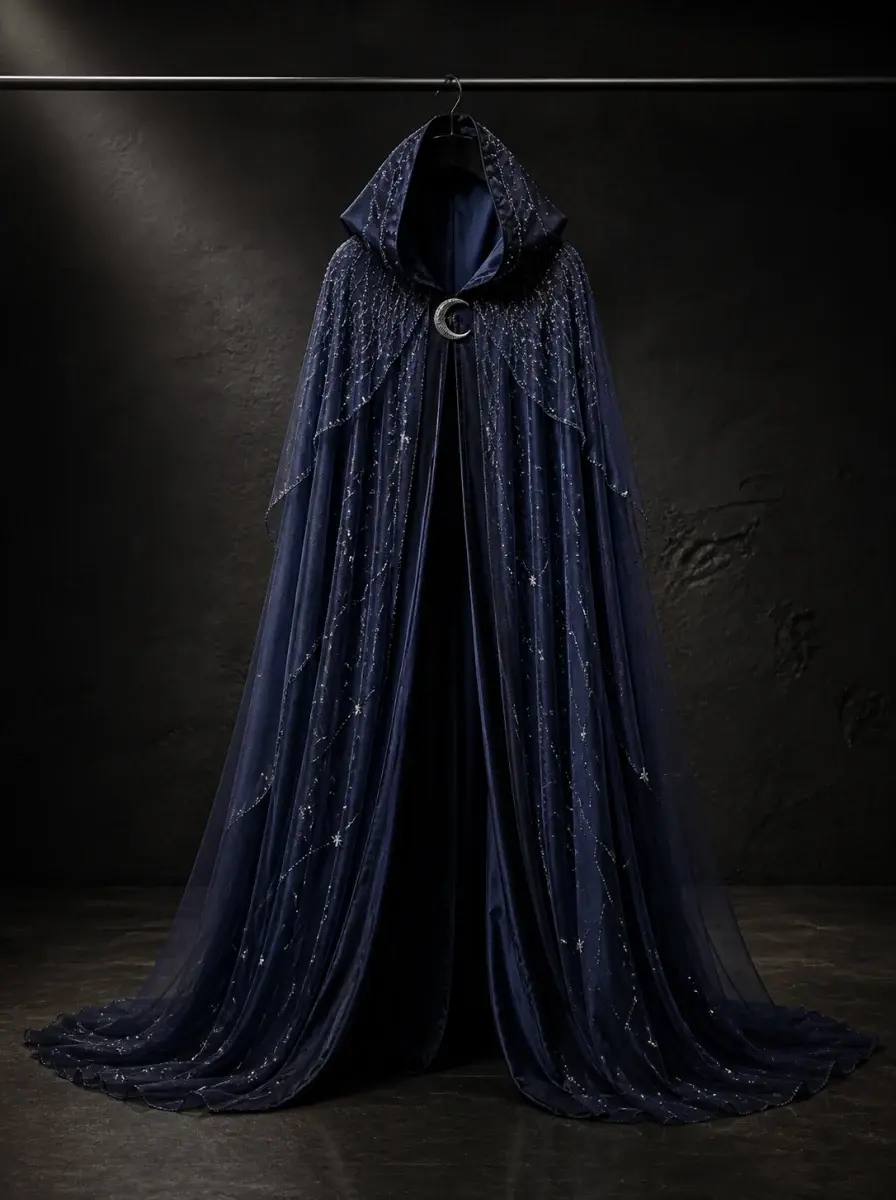 Celestial witch cape