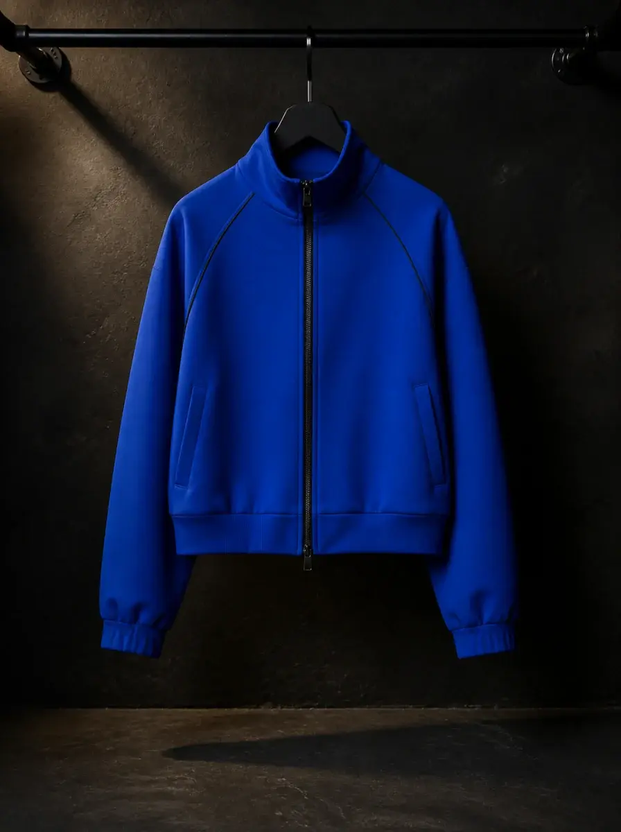 Cobalt track jacket