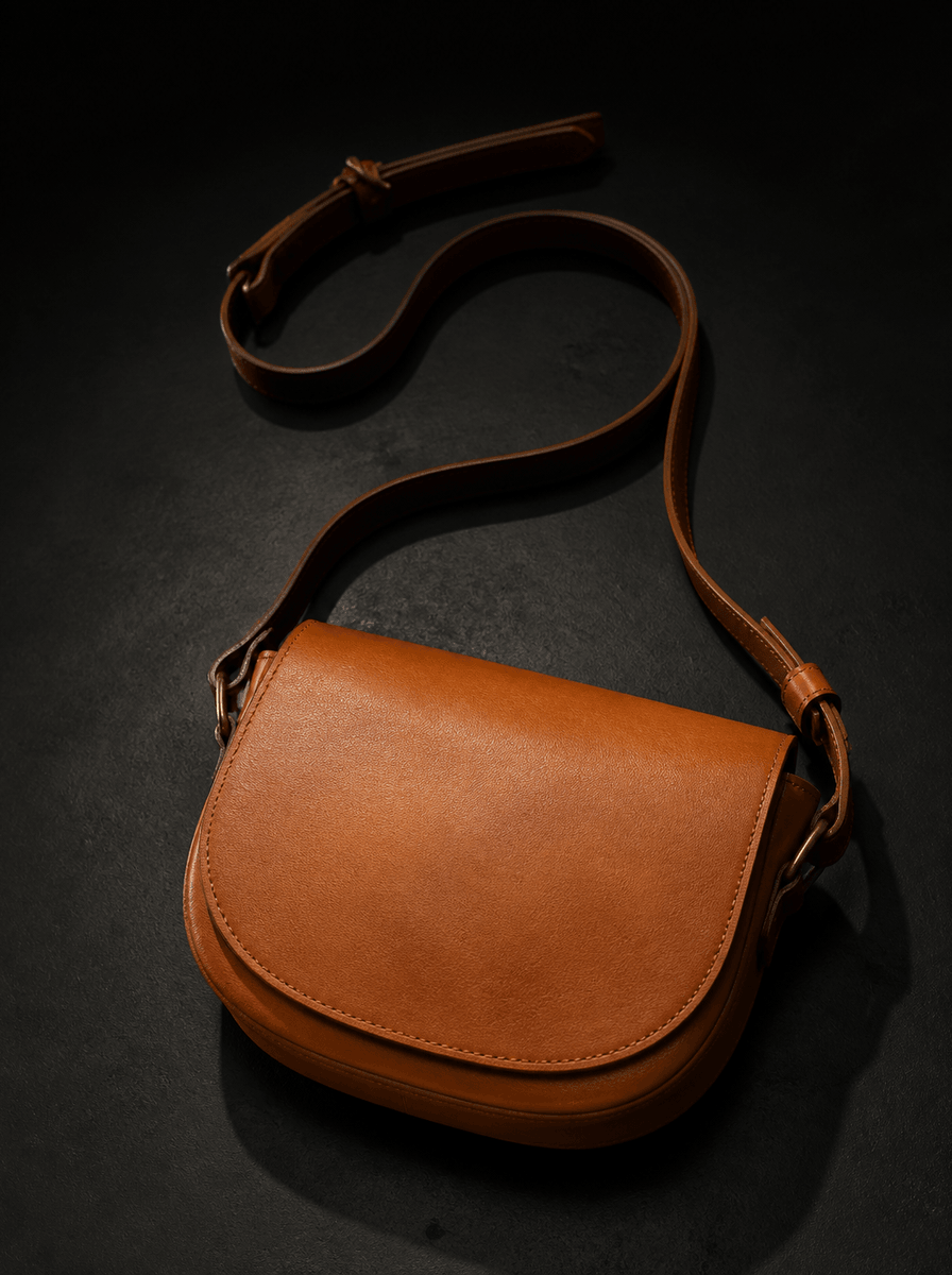 Tan crossbody bag