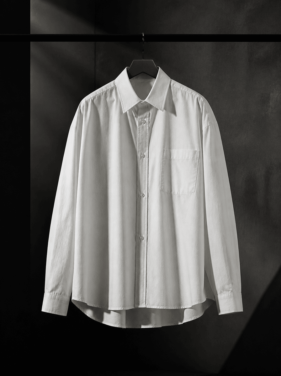 White cotton shirt